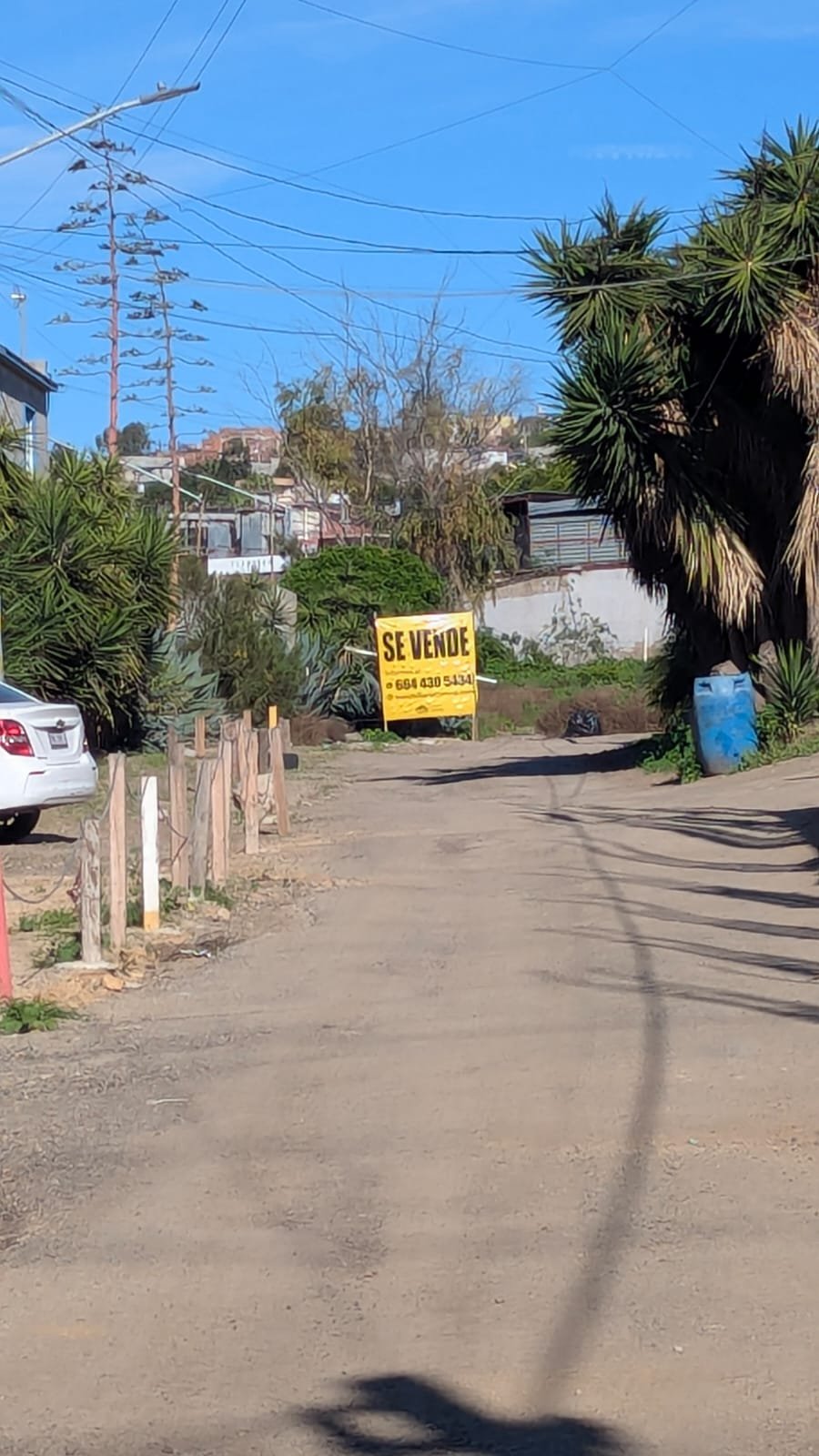 Terreno 1,800 m² en Rosarito Centro — A 3 cuadras del Palacio Municipal